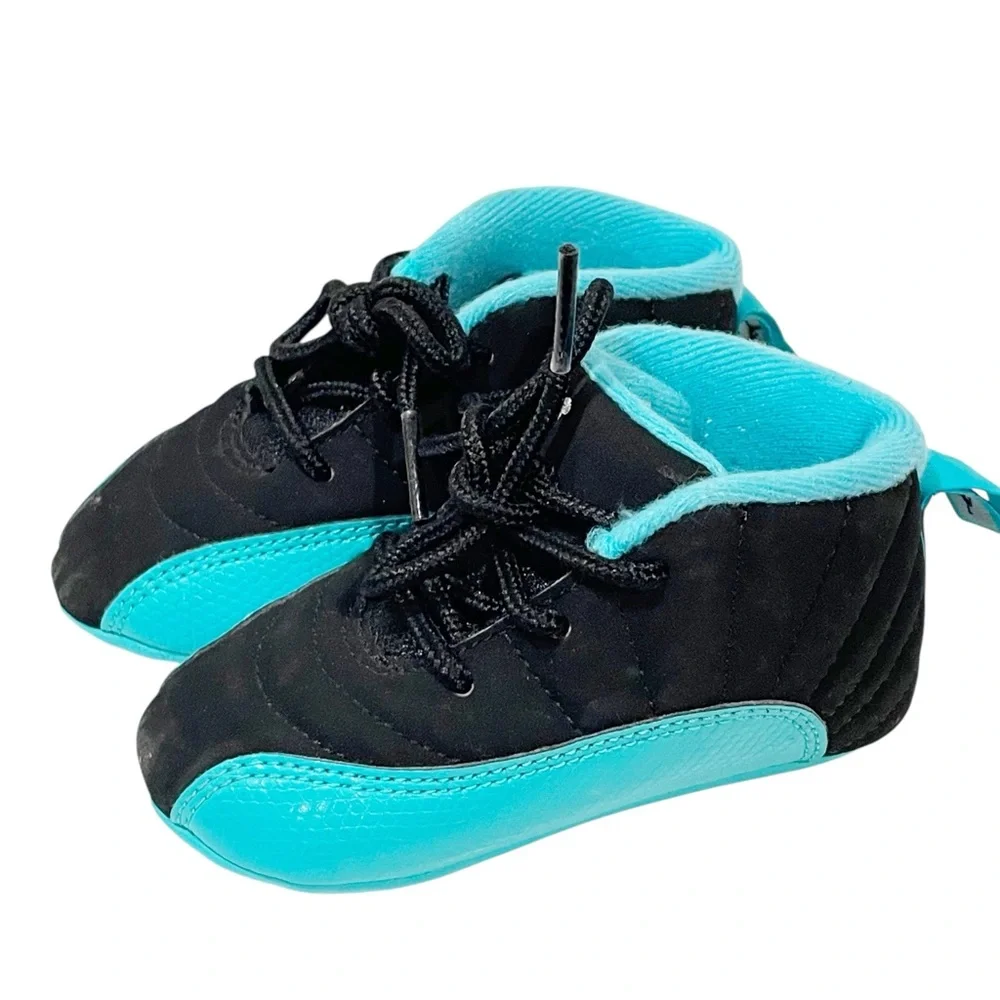 Nike Air Jordan XII 12 Baby Size‎ 4C Hyper Jade Black Teal Turquoise